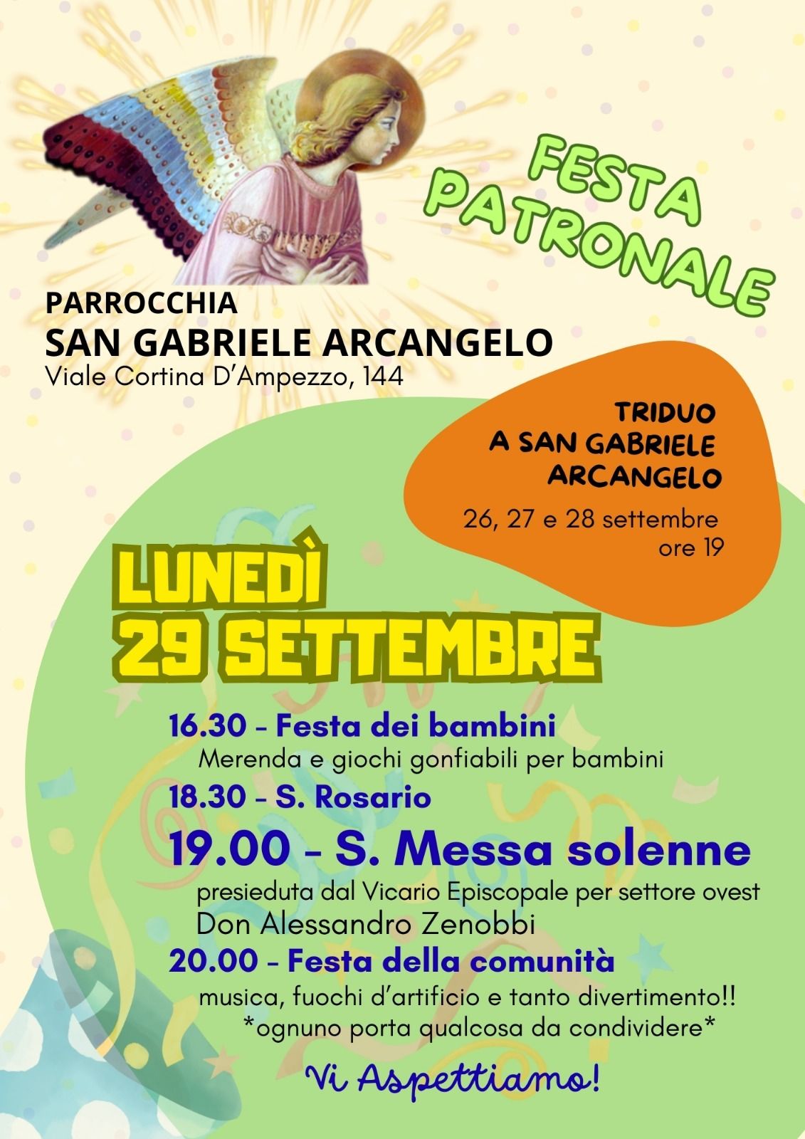 Immagine per Festa patronale parrocchiale e gli avvisi della settimana